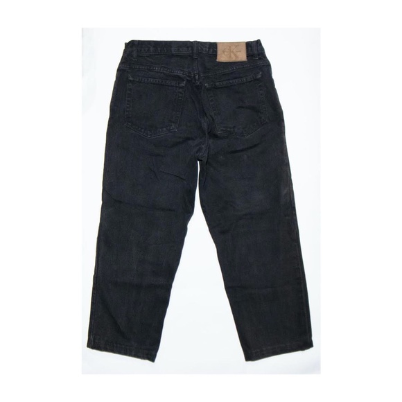 Black Vintage Calvin Klein Highwaisted Bootcut Jeans - Picture 2 of 4